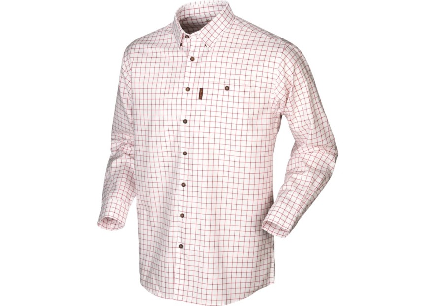 Chemise Stenstorp Härkila rouge
