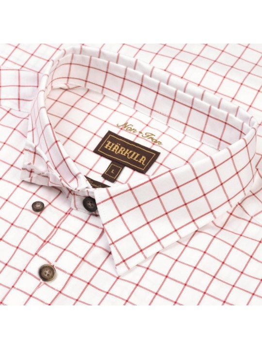 Chemise Stenstorp Härkila rouge