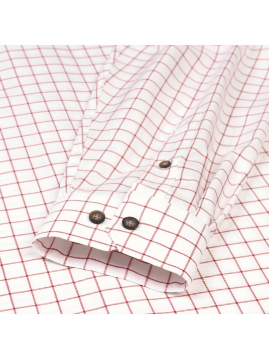 Chemise Stenstorp Härkila rouge