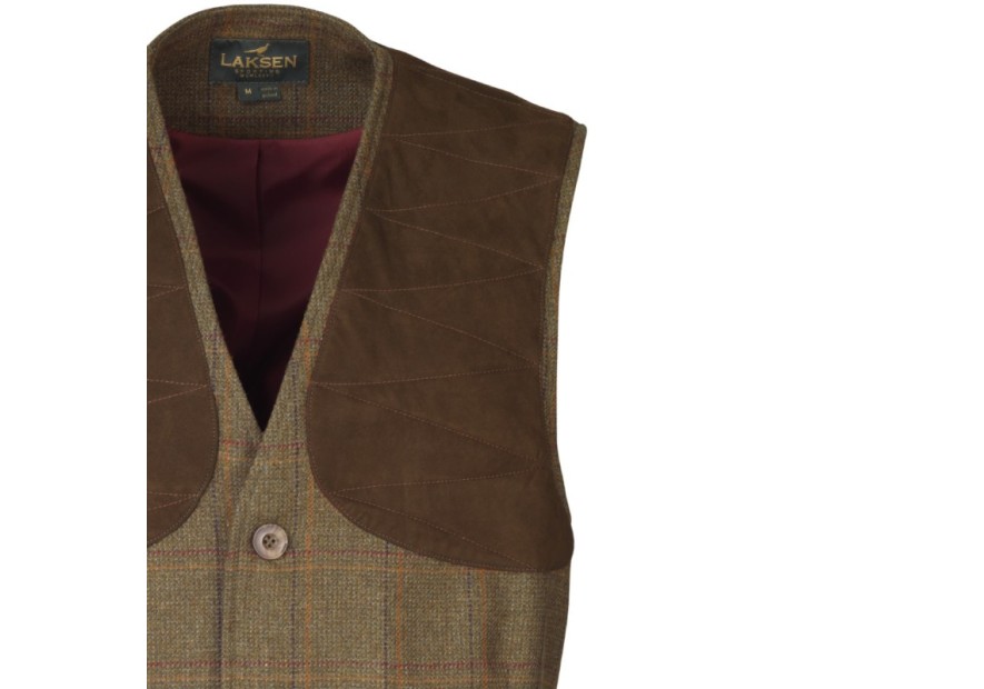 Gilet tir Laksen tweed Woolston leith