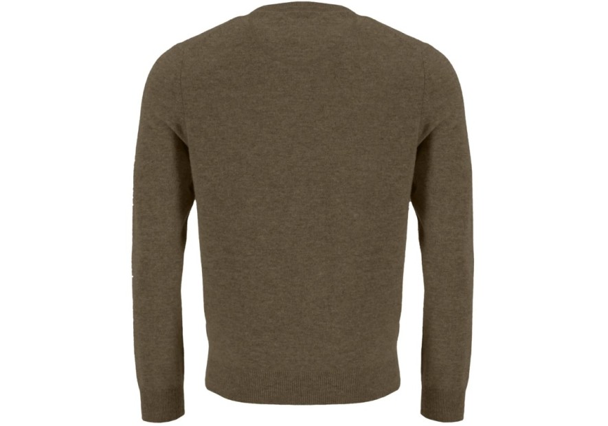 Pull mérinos Fynch-Hatton vert-kaki