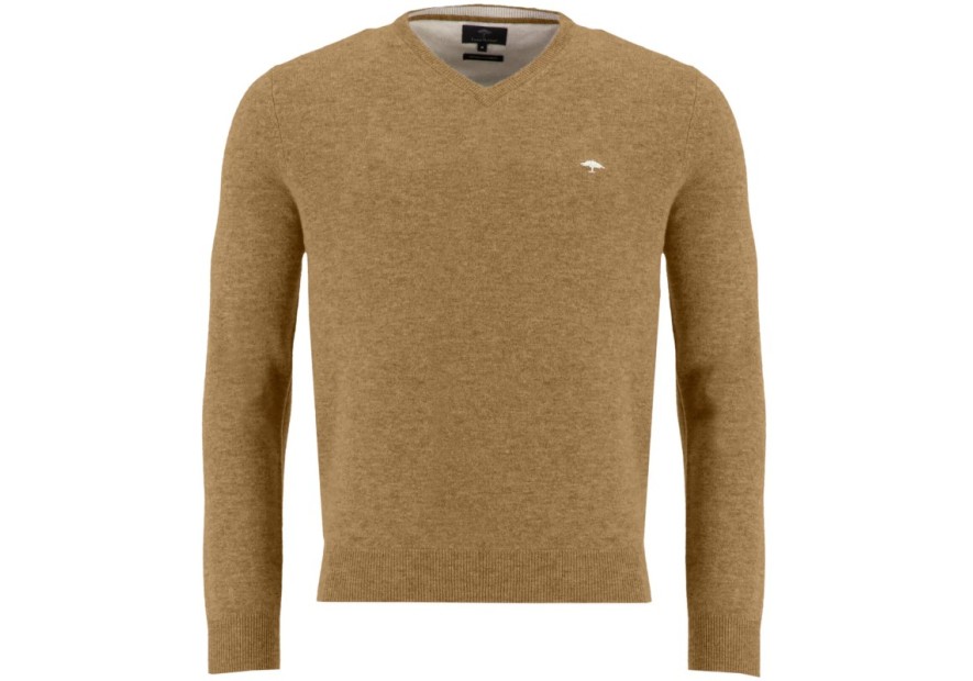 Pull mérinos Fynch-Hatton camel