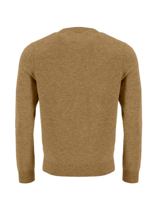 Pull mérinos Fynch-Hatton camel