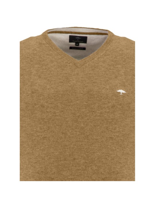 Pull mérinos Fynch-Hatton camel