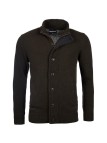 Cardigan laine agneau Barbour vert