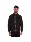 Cardigan laine agneau Barbour vert