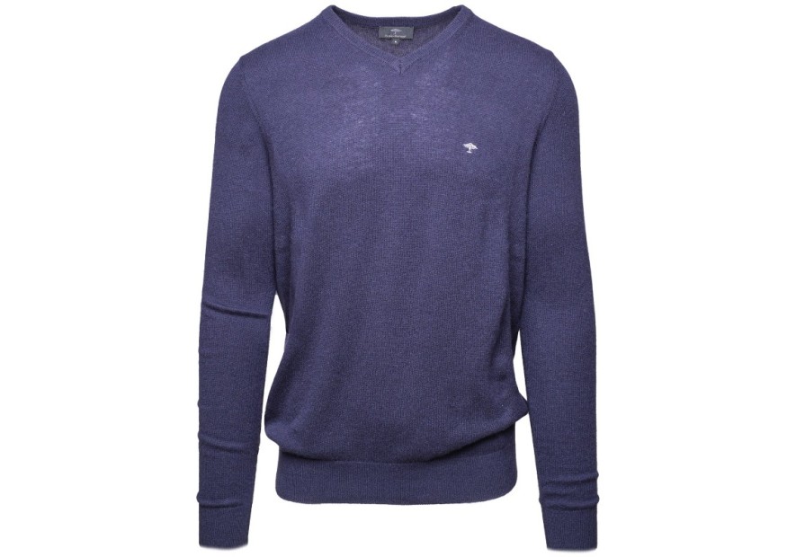 Pull Fynch-Hatton en cachemire marine