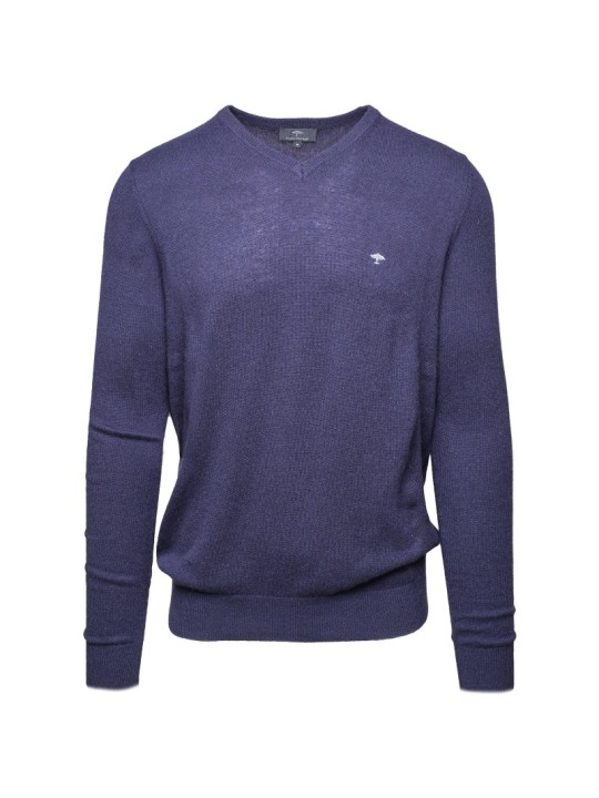 Pull Fynch-Hatton en cachemire marine