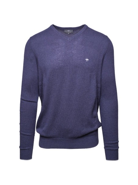 Pull Fynch-Hatton en cachemire marine