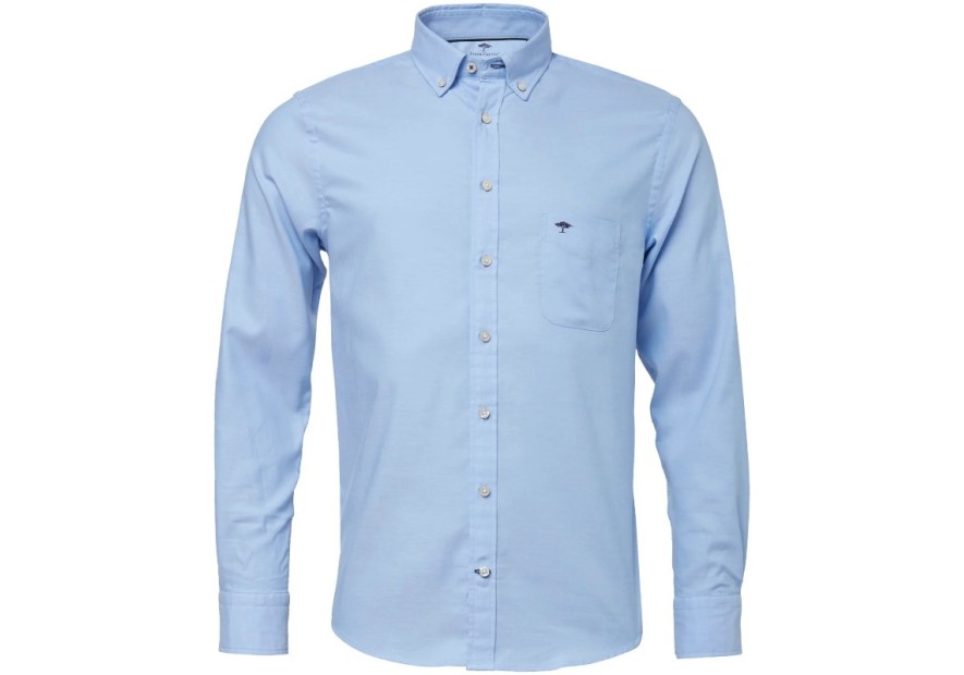 Chemise oxford Fynch-Hatton bleu ciel