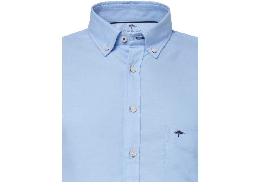 Chemise oxford Fynch-Hatton bleu ciel