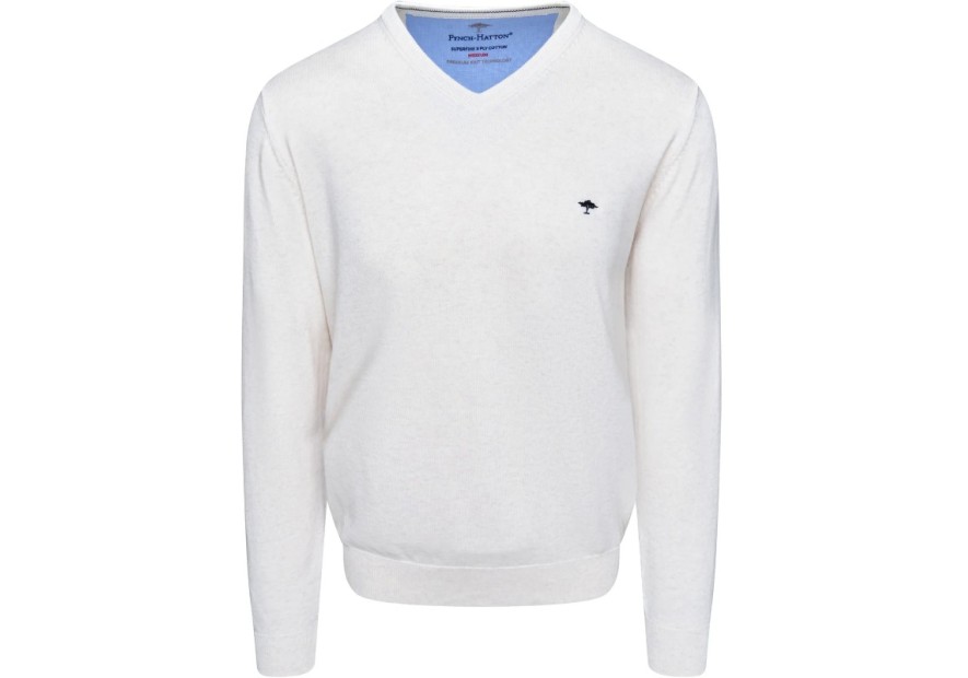 Pull blanc cassé Fynch-Hatton