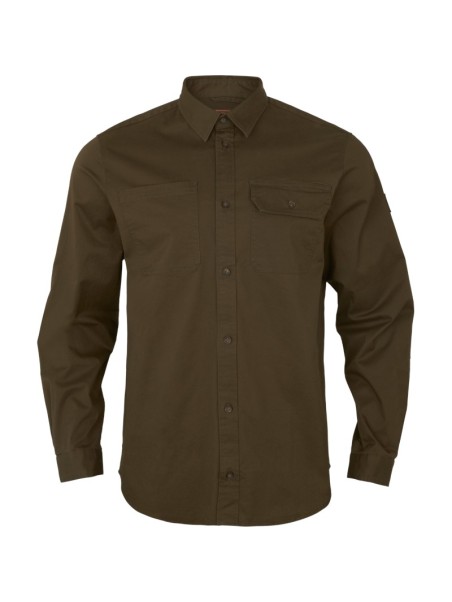 Chemise coton vert Härkila Trym