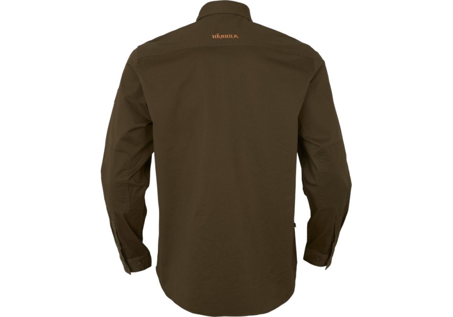 Chemise coton vert Härkila Trym