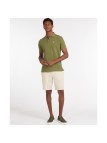Polo Barbour vert olive