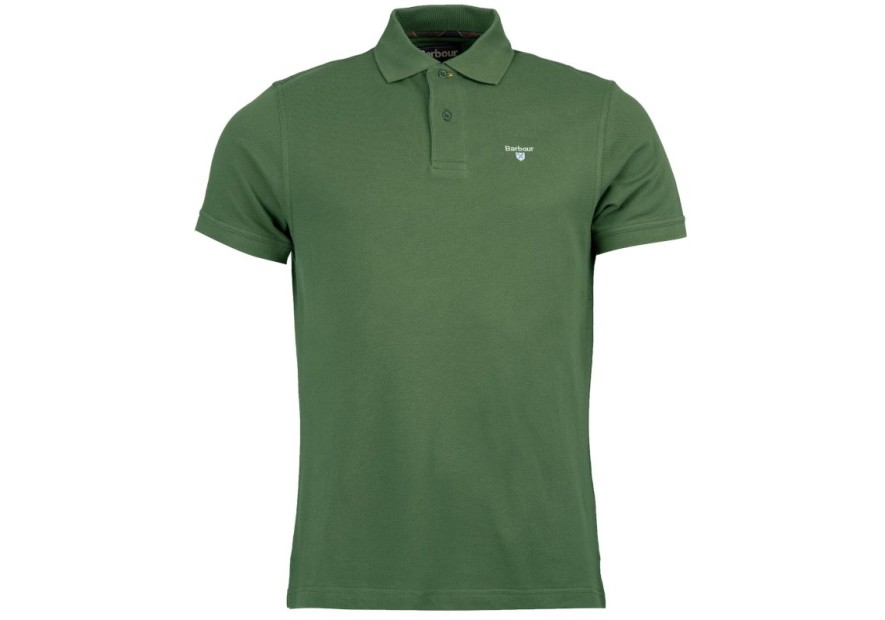 Polo Barbour vert