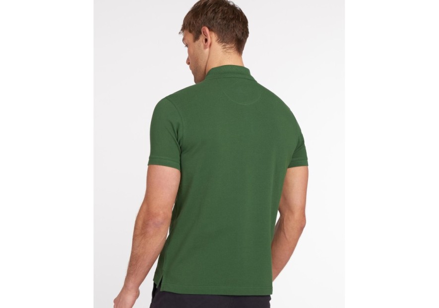 Polo Barbour vert