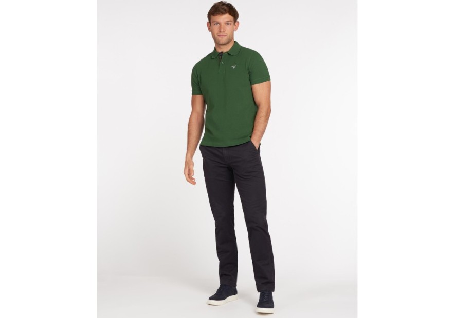 Polo Barbour vert