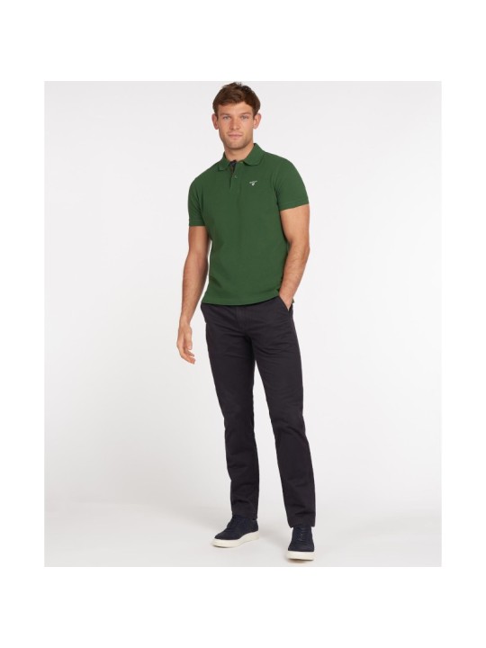 Polo Barbour vert