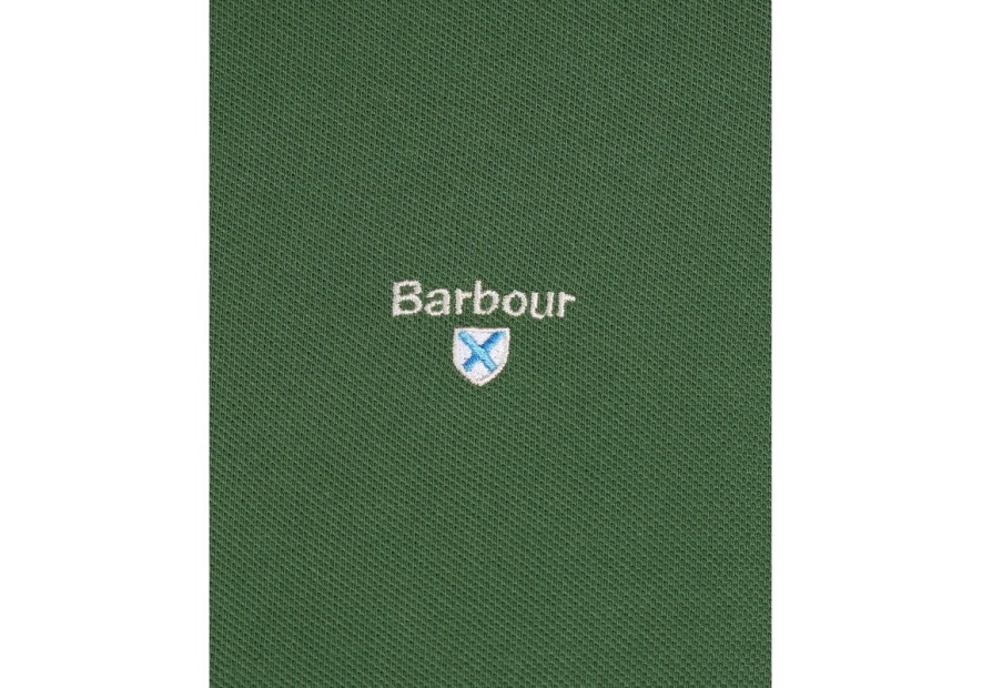Polo Barbour vert
