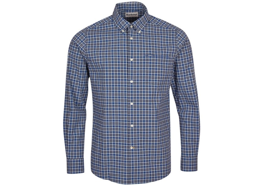 Chemise Barbour Lomond Tailored summer navy