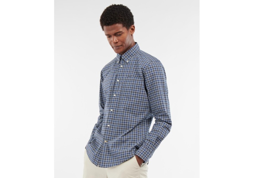 Chemise Barbour Lomond Tailored summer navy