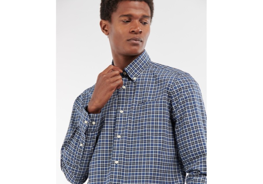 Chemise Barbour Lomond Tailored summer navy