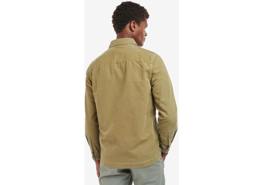 veste peintre coton Barbour Washed olive