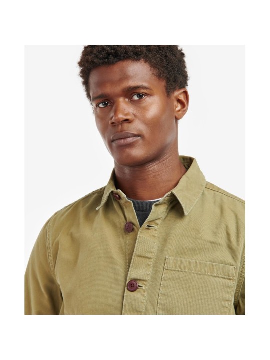veste peintre coton Barbour Washed olive