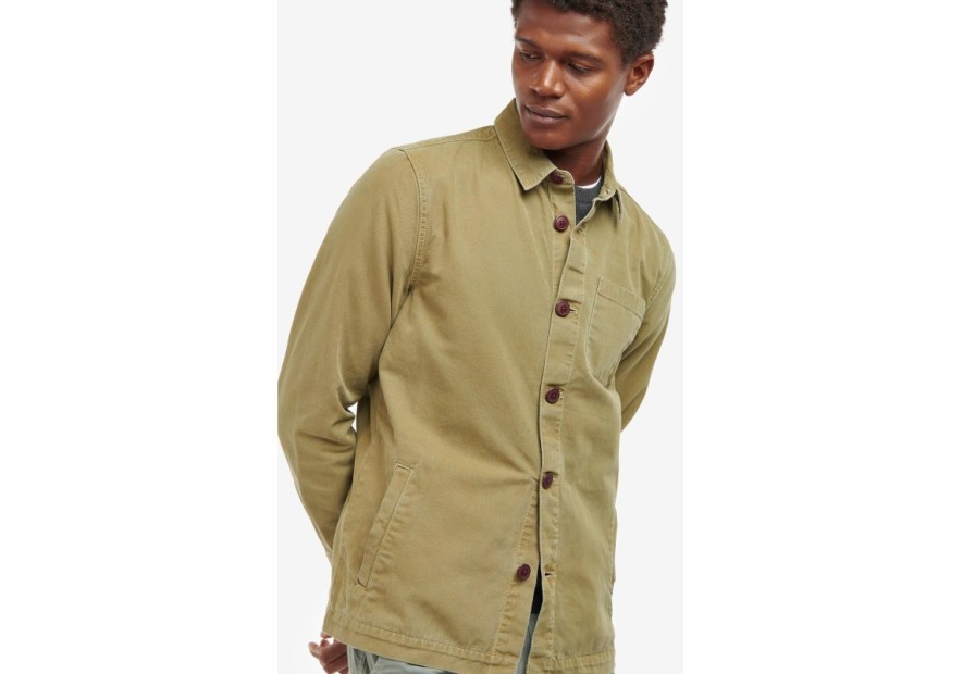 veste peintre coton Barbour Washed olive
