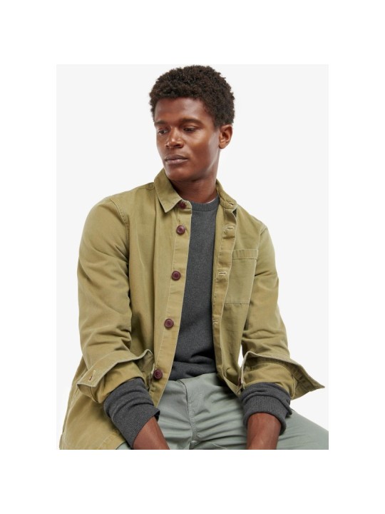 veste peintre coton Barbour Washed olive