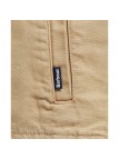 Cette surchemise beige de la marque Barbour est en coton doux.