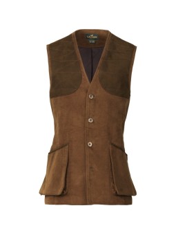 Gilet de tir moleskine Laksen Belgravia Leith bronze