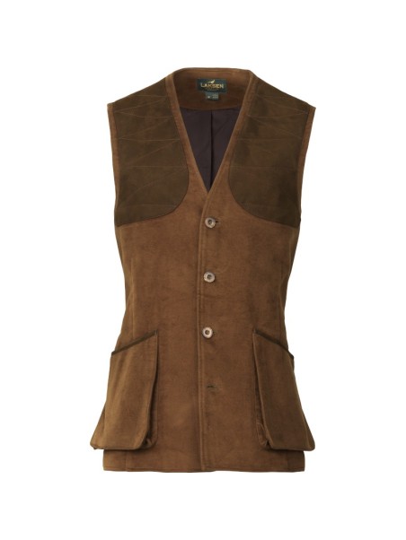 Gilet de tir moleskine Laksen Belgravia Leith bronze
