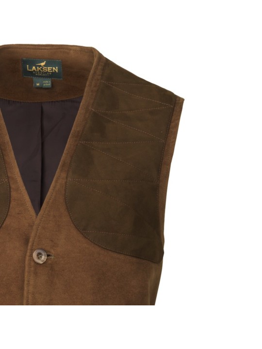 Gilet de tir moleskine Laksen Belgravia Leith bronze