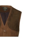 Gilet de tir moleskine Laksen Belgravia Leith bronze