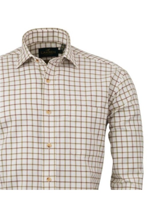 Chemise à carreaux Laksen Paul