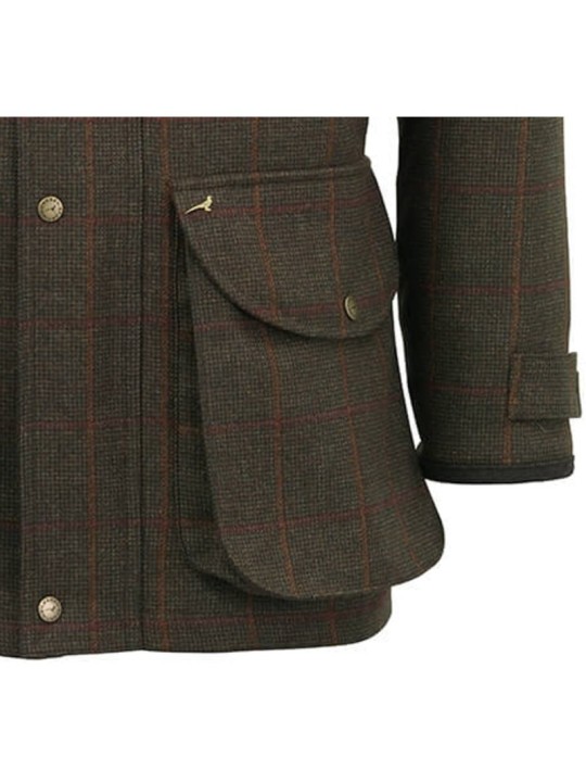 Manteau de tir en tweed Laksen Hastings Wingfield