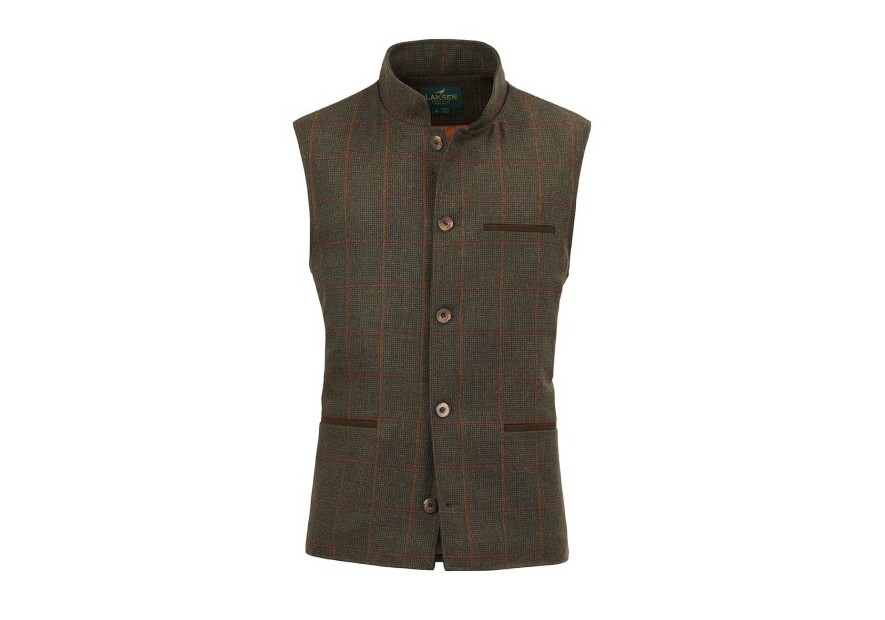 Gilet de chasse en tweed Hastings Laksen