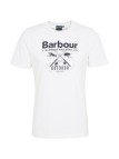 Tee shirt Barbour Fly blanc