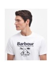 Tee shirt Barbour Fly blanc