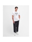 Tee shirt Barbour Fly blanc