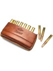 Pochette à 8 balles en cuir Rigby Quick Load