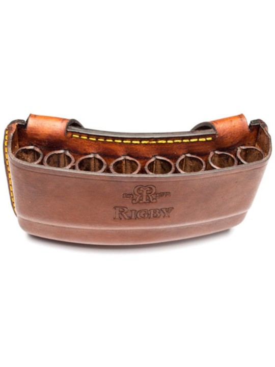 Pochette à 8 balles en cuir Rigby Quick Load