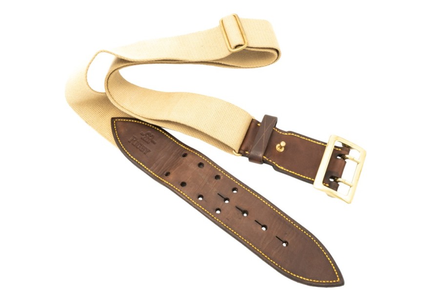 Ceinture de safari Rigby en toile et en cuir