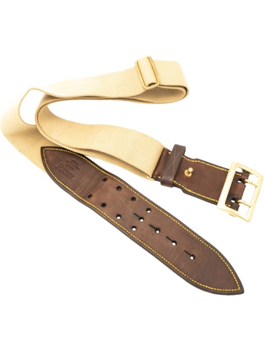 Ceinture de safari Rigby en toile et en cuir