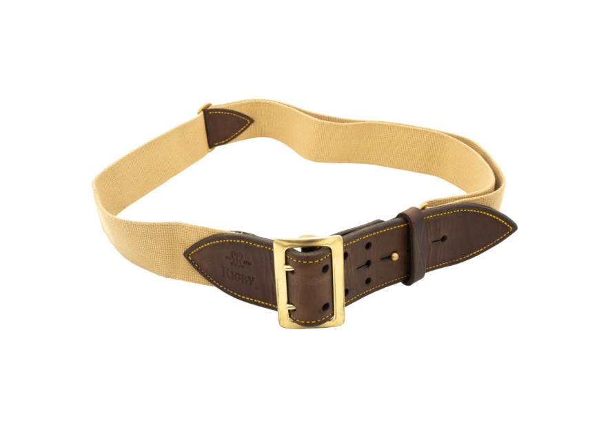 Ceinture de safari Rigby en toile et en cuir