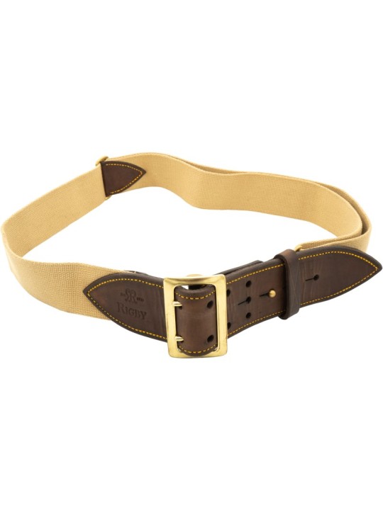 Ceinture de safari Rigby en toile et en cuir