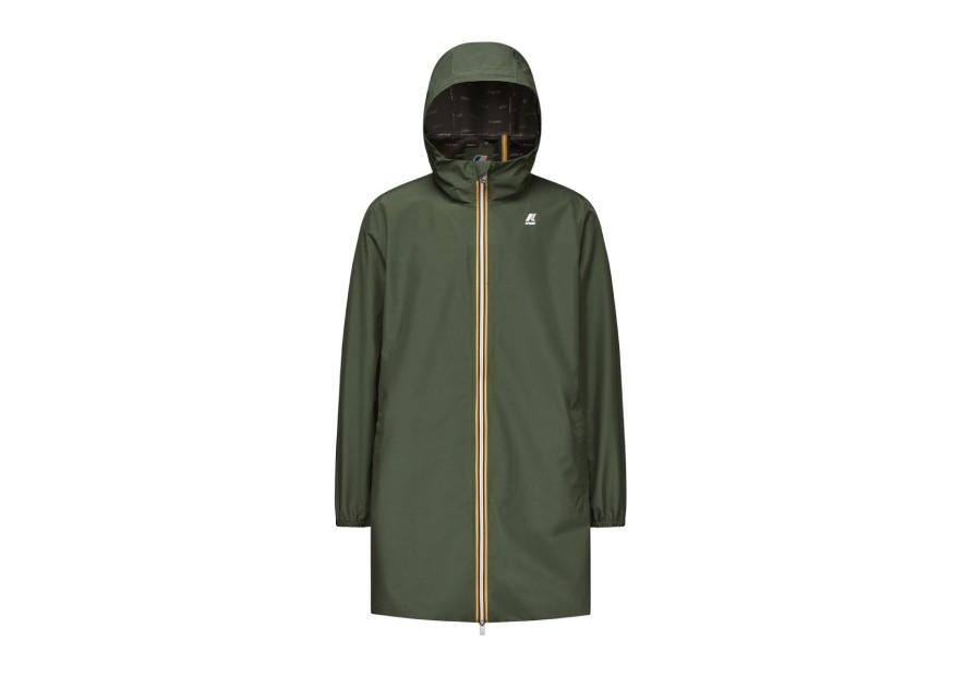 Parka longue Thomas Eco K-Way Vert