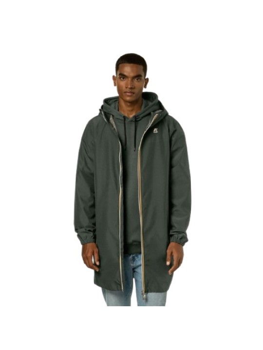 Parka longue Thomas Eco K-Way Vert